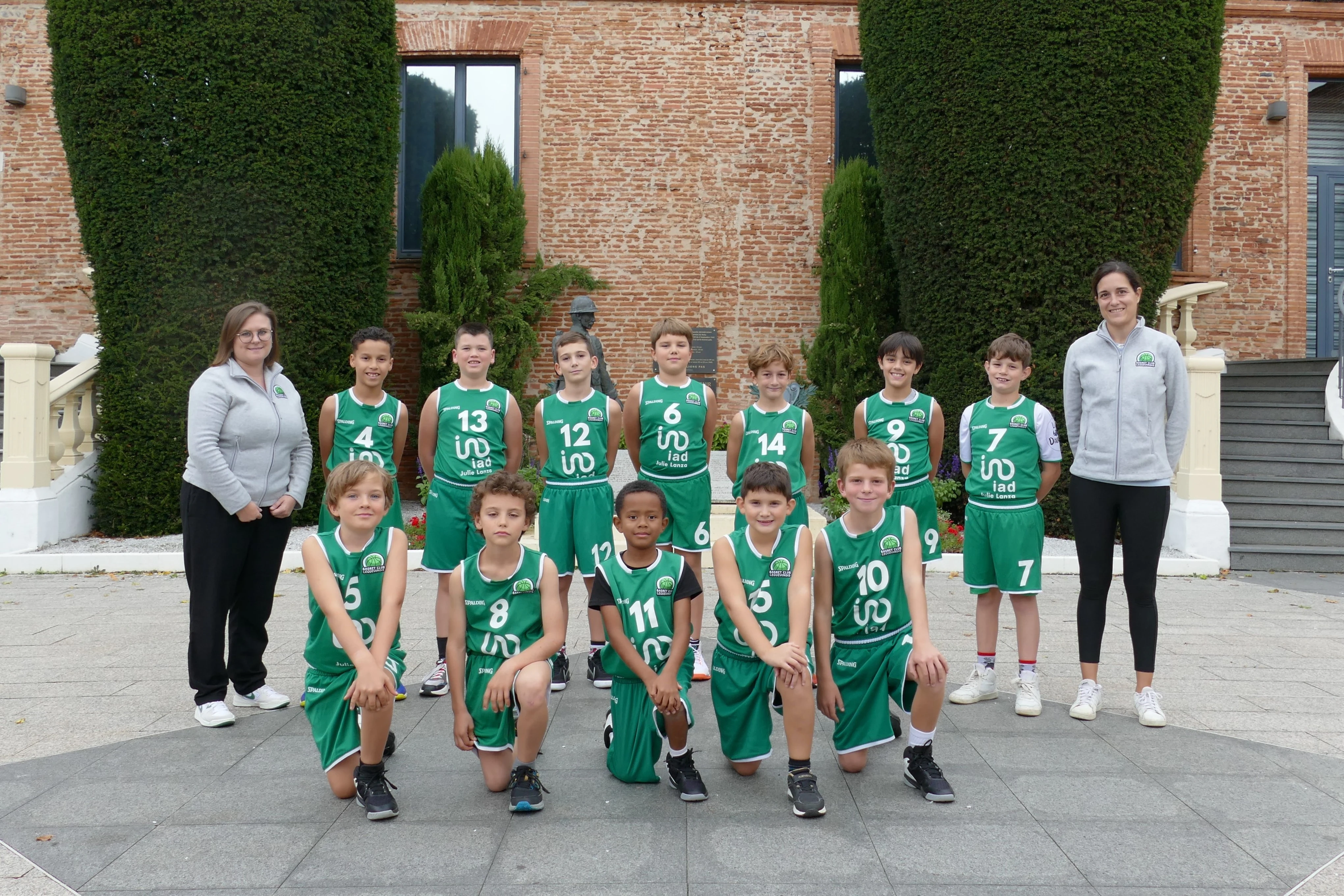 Equipe U11 Garçons du Basket Club Léguevinois